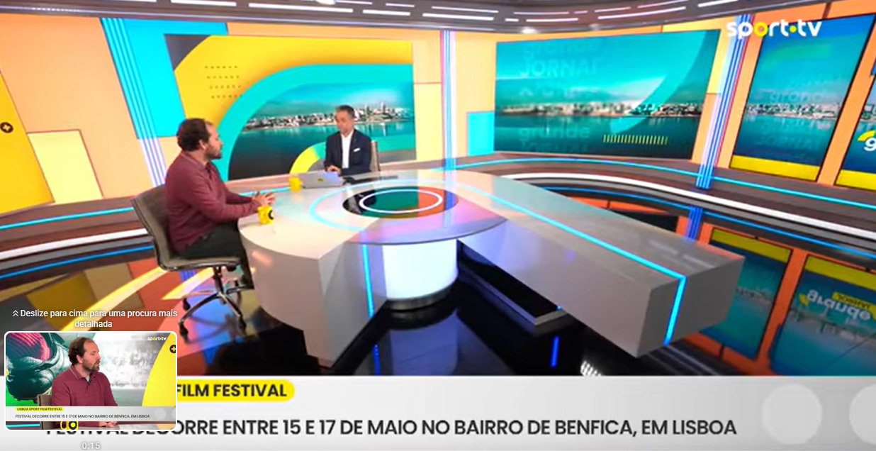 You are currently viewing Entrevista Sport TV | 7ª Edição do Lisbon Sport Film Festival